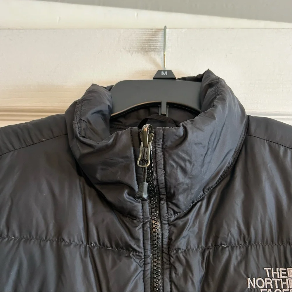 North Face Men's 550 Black Fleece/Puffer Polartec with down jacket size small - Picture 8 of 13